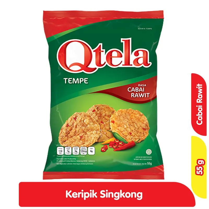 Qtela Tempe Rasa Cabai Rawit